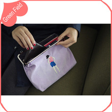 2014 New women wallet Fashion Style KissLock Metal Frame clutch purse evening bags Ladies Handbag Girls Party Bag Free Shipping