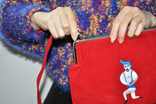 2014 New women wallet Fashion Style KissLock Metal Frame clutch purse evening bags Ladies Handbag Girls