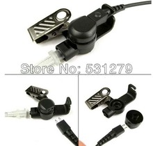 5x FBI Acoustic Air Tube Earpiece for Motorola Walkie Talkie GP280 GP300 GP308 GP68 CP040 CP100