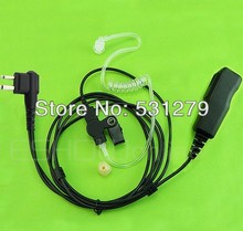 5x FBI Acoustic Air Tube Earpiece for Motorola Walkie Talkie GP280 GP300 GP308 GP68 CP040 CP100