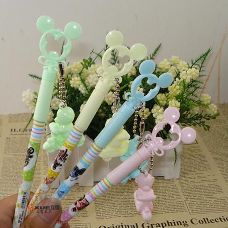 Купить Аль мультфильм 0.38 мм черной гелевой ручкой милый гладкая ...