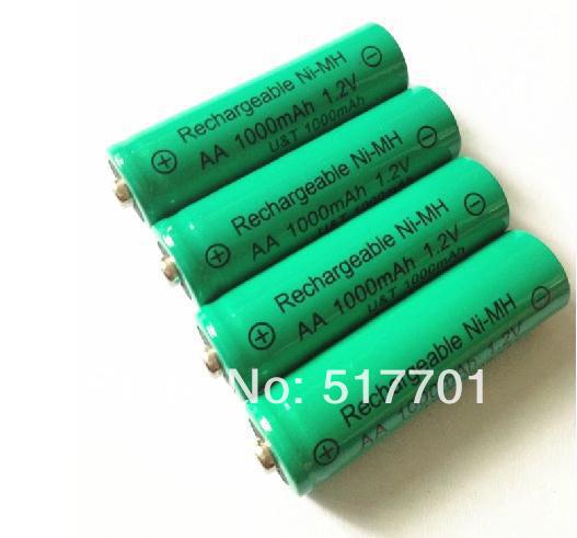 Купить высокое качество 4 шт аккумуляторная nimh АА батарея, 1000mah с ...