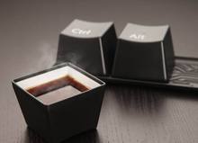 Best gift christmas Cute Ctrl ALT DEL Keyboard Coffee Tea Mug Cup Container Stuff Sauces Sugar