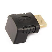 HDMI male to HDMI female cable adapter converter extender 90 degree angle for 1080P HDTV