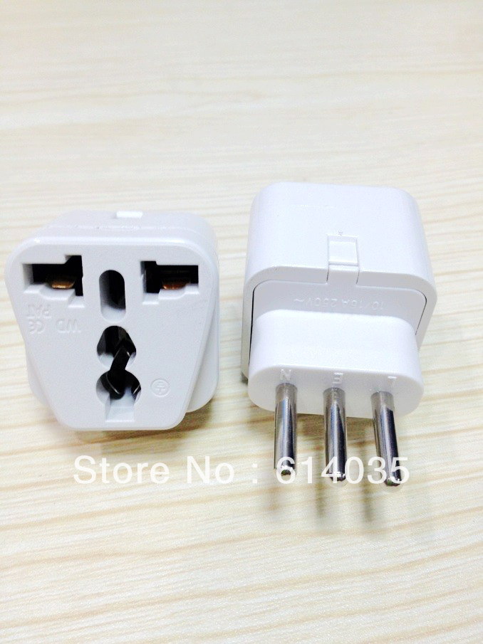 WD-12A Universal Travel Adaptor for AU EU UK US PLUG Universal UK AU US EU to Italy AC POWER PLUG Travel Adapter