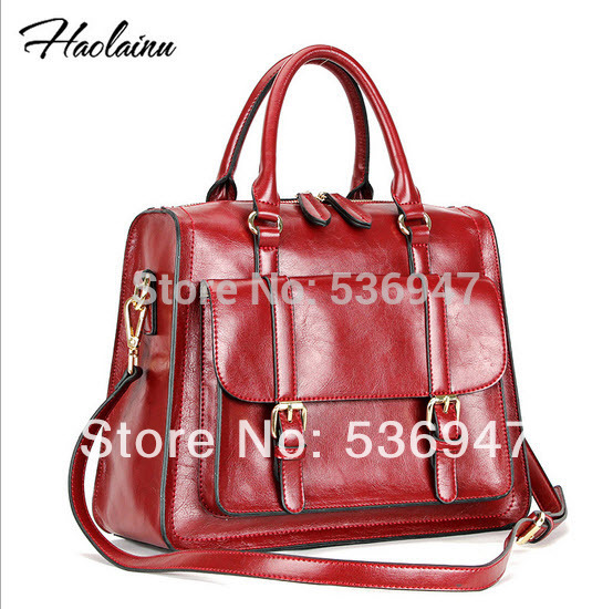2014 genuine leather Bags cool motorcycle bag fashionable handbag casual all match women s handbag bag
