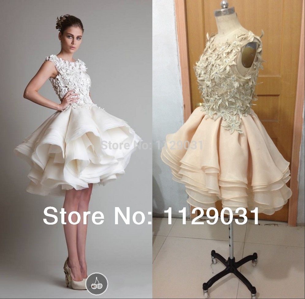 Short Cap Sleeve Wedding Dresses