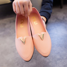 2014 new shallow mouth women flat shoes British style princess shoes girls shoes free shipping