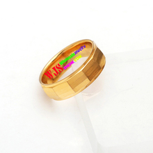 elegant yellow gold tungsten rings both for men and women couple tungsten ring set