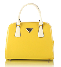 2015 New Candy colors famous design women handbag Patent leather Fashion women messenger bags Elegant women