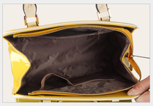 2015 New Candy colors famous design women handbag Patent leather Fashion women messenger bags Elegant women