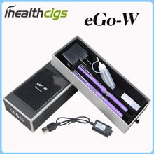 eGo-W Electronic Cigarette 2 kits in case eGo Pen e-cigarette eGo-W kits 650mAh 900mAh 1100mAh Battery Free Shipping 20pcs/lot