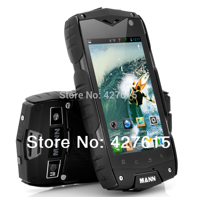 Free Shipping mann zug3 a18 Shockproof mobile phone ip68 waterproof rugged cell phone quad core 1GB