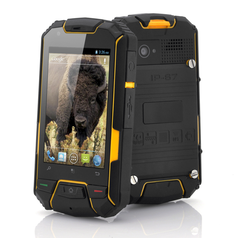 Original Snopow M6 waterproof mobile phone mtk6572 snopow Android dual core Rugged Waterproof Mobile Phone gorilla