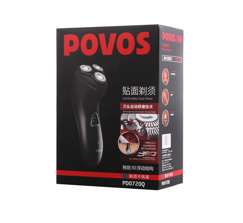 Купить pd0720q тройной-лезвие-голова povos электрический бритва ...