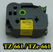 TZ661 TZ-661 TZe661 36mmx8m YOKO Brand compatible brother P touch tz tape label cartridge