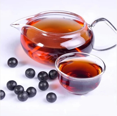 2009 year Top grade 100g Yunnan Pu er Tea Cream Cha Gao Ball Ripe Tea Cooked