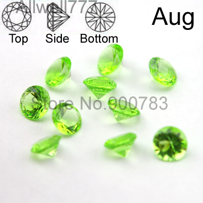 cheap 5mm rhinestone floating charms Cupid stone August charms