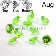 cheap 5mm rhinestone floating charms,Cupid stone,August charms