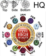 High quality 120pcs 5mm floating birthstone,floating charms,Cupid stone charms (Jan.-Dec. 10pcs of each month)