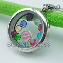 High quality 120pcs 5mm floating birthstone floating charms Cupid stone charms Jan Dec 10pcs of each