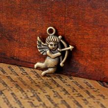 Diy accessories vintage accessories materials charm cupid hangings s8513  jewelry accessories