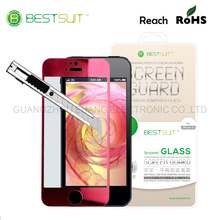 New product 0.2 mm the side polised Tempered Glass smartphone screen protector For iPhone5s