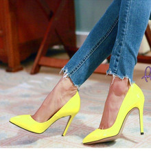Hot Classic super fine pointed toe high heeled pumps women shoes pumps women nude pumps