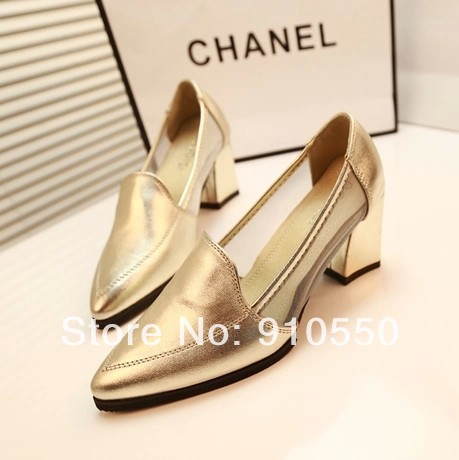 2014 free shipping Princess women s shoes fashion pointed toe high heeled sandals net fabric thick