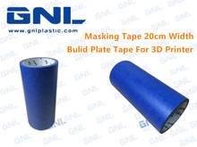 Bulid plate tape for makerbot 3D printer / 20cm width masking tape / 3D printer protection tape / adhesive tape/