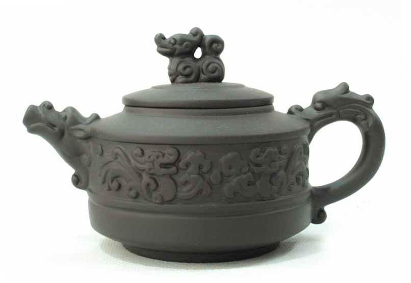 Free Shipping All Handmade Chinese Yixing Kowloon Purple Clay Teapot Purple grit Kung Fu Tea Pot
