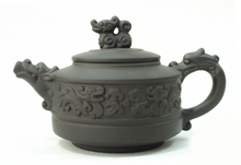Free Shipping All Handmade Chinese Yixing Kowloon Purple Clay Teapot Purple grit Kung Fu Tea Pot ZiSha Tea Set  Wholesale
