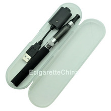 Ego electronic cigarette 1100mAh CE5 Clearomizer Atomizer ego t Single E cigarette Starter Kit Plastic Case