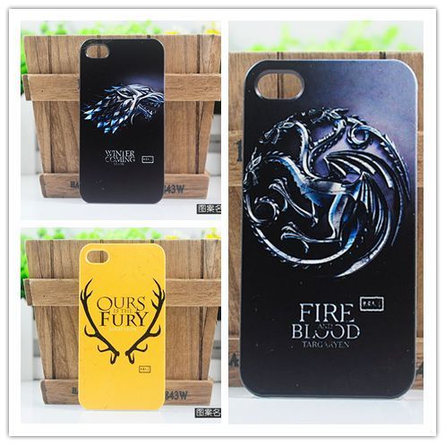 Newest Hot Sale Game Of Thrones Monster Dragon Wolf Hard Plastic Case Cover For Xiaomi Millet