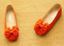 Free shipping Lady 2014 leopard head shoes new single bowknot shoes pointed flat flat heel women