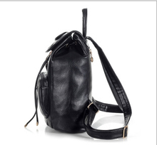2015 new European Fashion women backpack Simple Casual school bags for girls Elegant princess ladies backpack