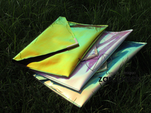 New Hologram Rainbow Envelope Clutch women handbag Purse Chain Shoulder Bag IT BAG