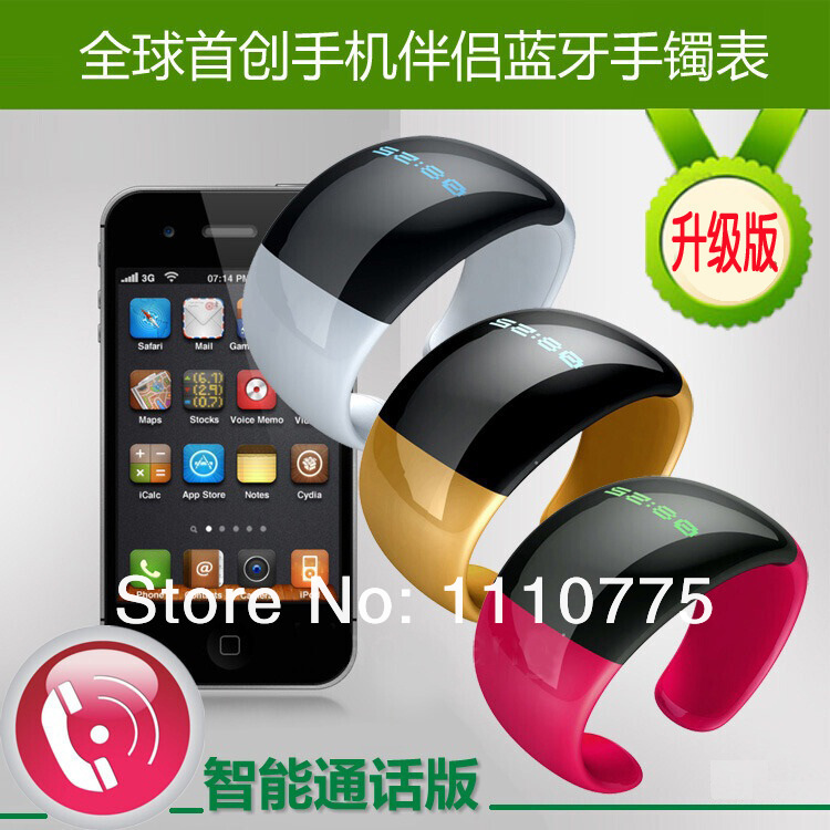 Wearable Electronic Device Bluetooth bracelet watch hands free phone answering phone watch music player watches