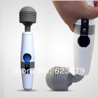 New magic wand massager power vibrator 9 speeds LED touch screen rechargeable body massager sex toys