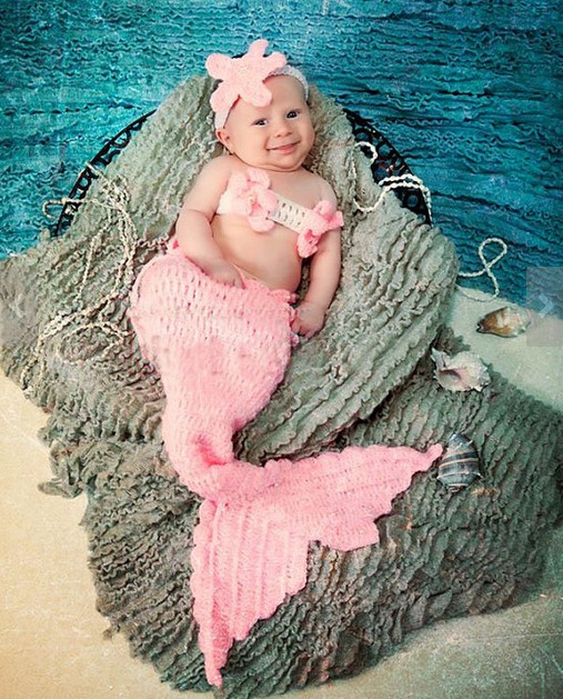free pattern infant mermaid crochet Pink Crochet Baby Props Mermaid Tail Princess Infant Photo Girl free pattern infant mermaid crochet Pink Crochet Baby Props Mermaid Tail Princess Infant Photo Girl