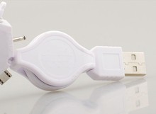 Multifunction USB data cable flexible usb cable one with six USB cable for iPhone Samsung smartphones