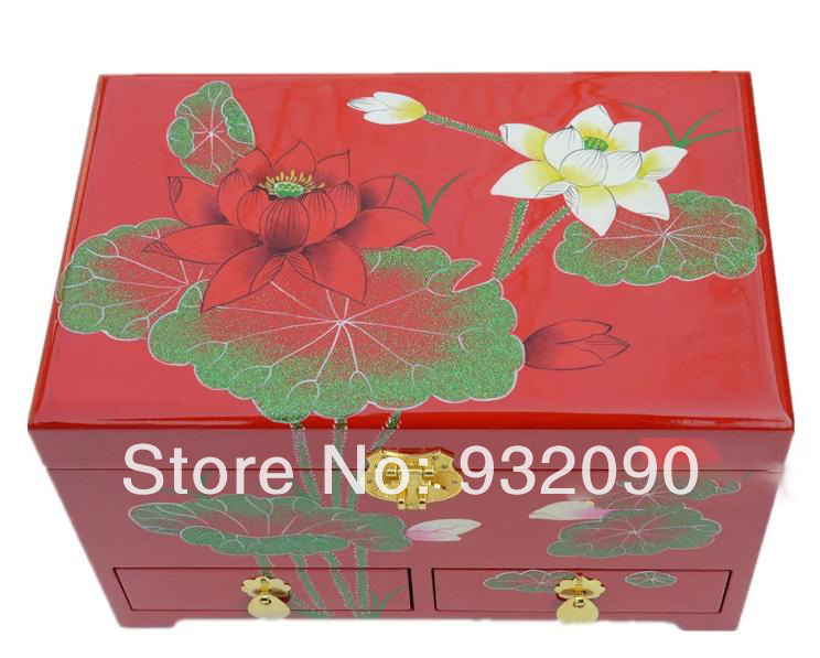 Boîtes à bijoux chinois de spécialité, coffre au trésor, main 