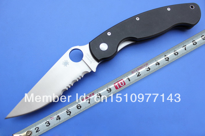 Высочайшее качество Spyderco C36GPE GPE тактический нож, S30V стали