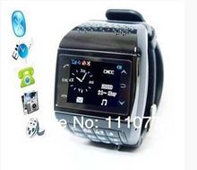Wearable Electronic Device Avatar quad band watch phone number buttons Avatar ET 1 watch Black and