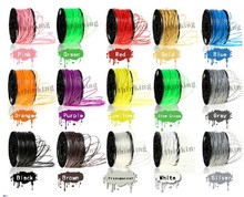 Hot!3d printer filaments PLA 1.75mm/3mm plastic Rubber Consumables Material MakerBot