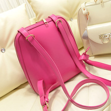 2014 new winter fashion leather bag leather hand shoulder satchel backpack free shipping