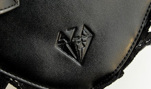 three dimensional loving personality tide lace shoulder bag black angel wings satchel backpack free shipping