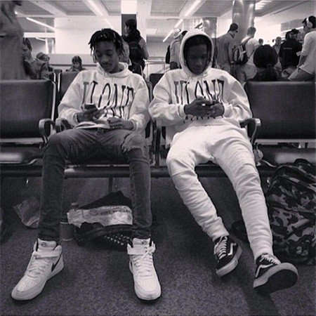 ... hoodies ASAP ROCKY WIZ WorldWide VLONE HOODIE Black and White hoody ... hoodies ASAP ROCKY WIZ WorldWide VLONE HOODIE Black and White hoody