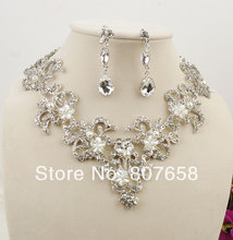 Handmade bridal necklace piece set wedding accessories marriage accessories quality accessories white