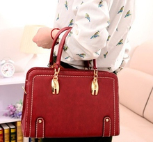 2014 new wholesale  fashion leather handbag for ladies